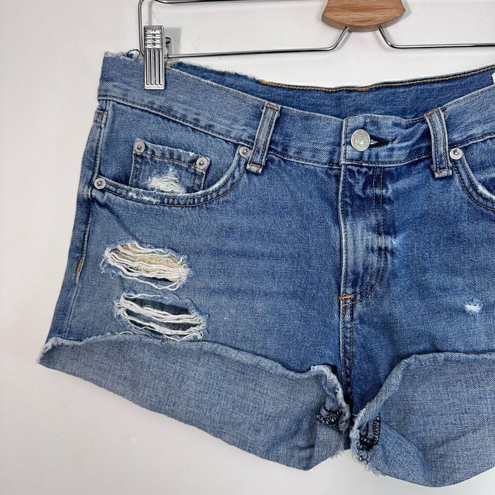 Rag & Bone Cut Off Short in Gunner - Picture 3 of 8